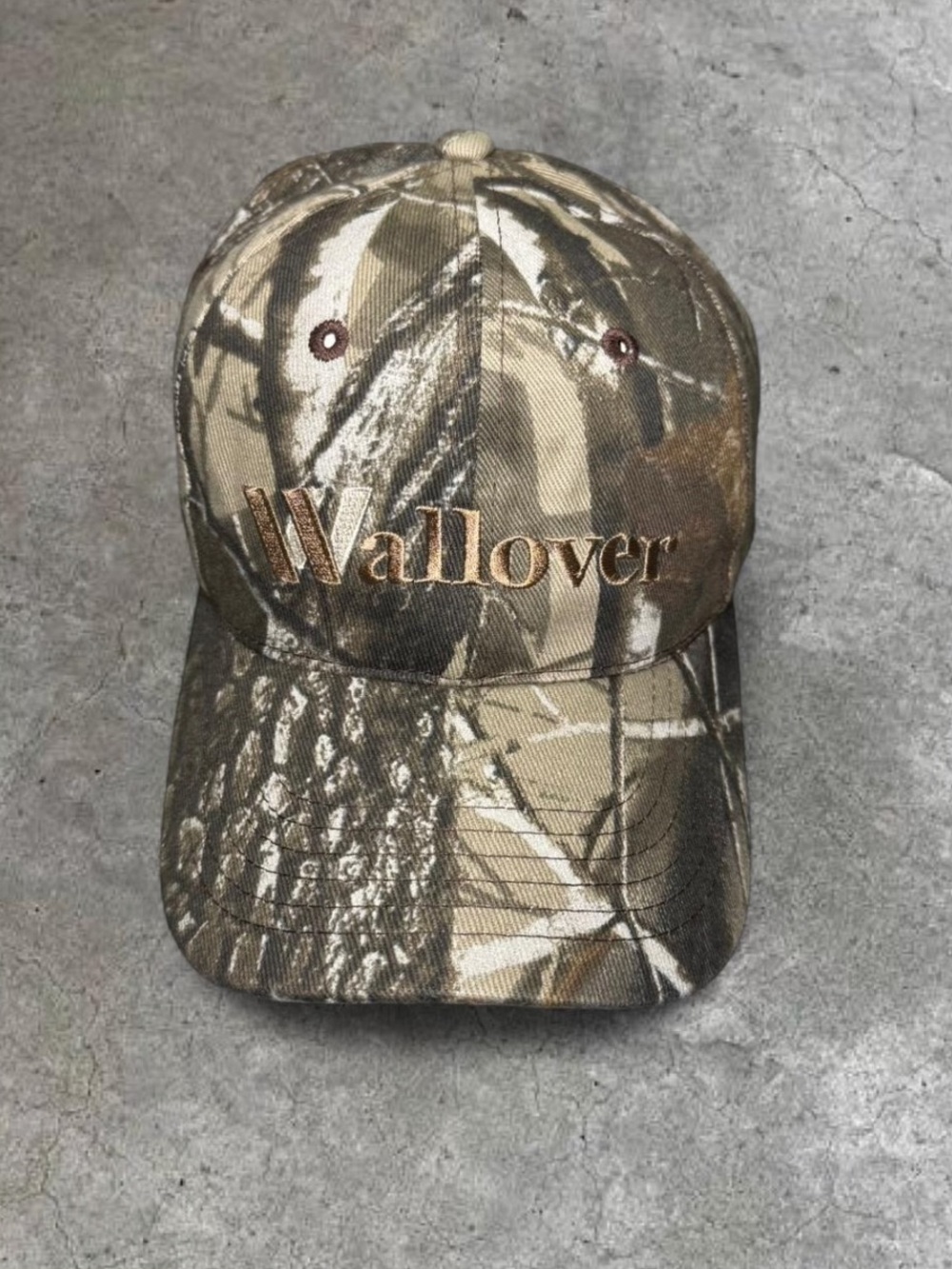 Wallover Men's Camouflage Baseball Cap - Camo Brown